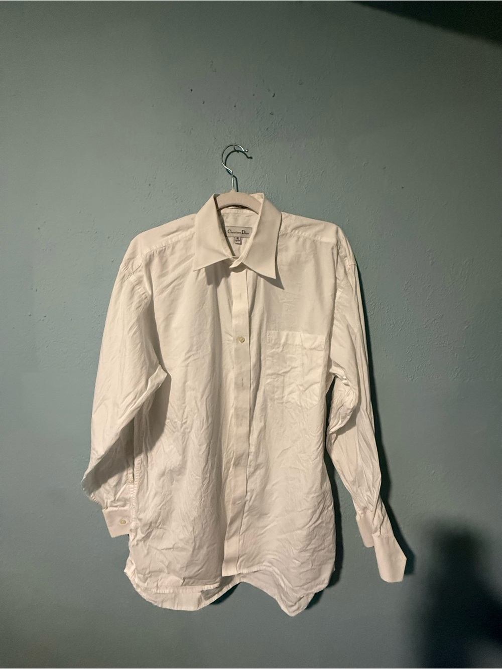 Classic White Men's Dress Shirt - Dior 16 32/33